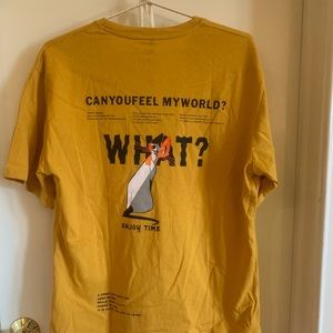 Enjoy time cartoon animal graphic t-shirt